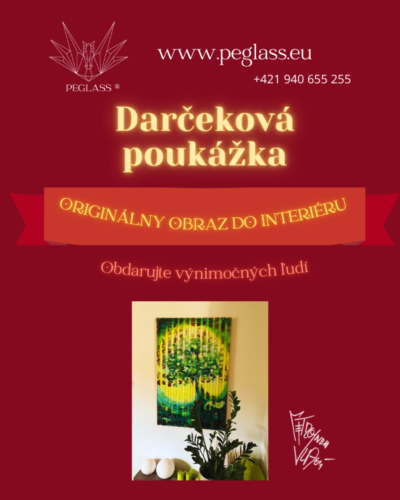 Darčeková poukážka - Obraz do interiéru