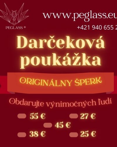 Darčeková poukážka - Originálny šperk